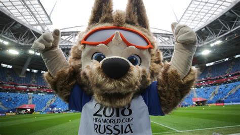 Russian mascot world cupp